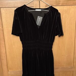 Brand new/Never Worn Black Velvet Dress